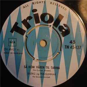 Bjørg Og Per-Gunnar - Så Kom Våren Til Tarina FLAC album