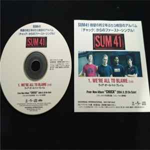Sum 41 - We're All To Blame FLAC album
