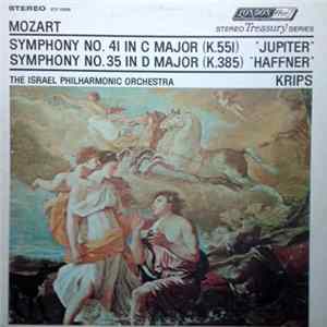 Mozart, The Israel Philharmonic Orchestra, Krips - Symphony No. 41 In C Major (K.551) "Jupiter" / Symphony No. 35 In D Major (K.385) "Haffner" FLAC album