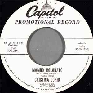 Cristina Jorio - Mambo Colorato = Colored Mambo FLAC album