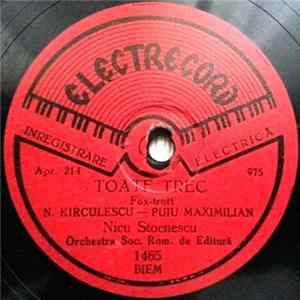 Nicu Stoenescu / Lia Crăciunescu - Toate Trec / Zi De Toamnă FLAC album