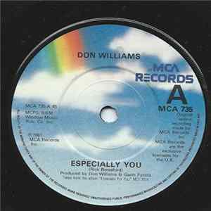 Don Williams - Especially You / I Don't Want To Love You FLAC album