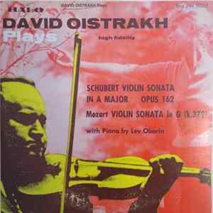 David Oistrach, Lev Oborin - David Oistrakh Plays FLAC album