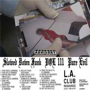 Delroy Edwards - Slowed Down Funk Vol. 3: Pure Evil FLAC album
