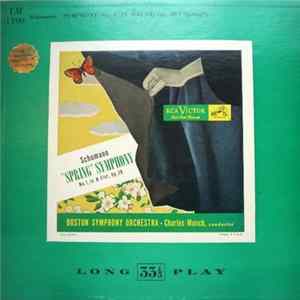 Schumann : Munch / Boston Symphony - Symphony No. 1 In B-Flat, Op. 38 ("Spring") FLAC album