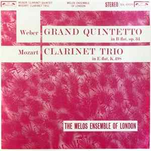 C.M. von Weber, W.A. Mozart, Melos Ensemble Of London - Grand Quintetto In B Flat / Trio In E Flat (Kegelstatt Trio) FLAC album
