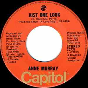 Anne Murray - Just One Look / Son Of A Rotten Gambler FLAC album