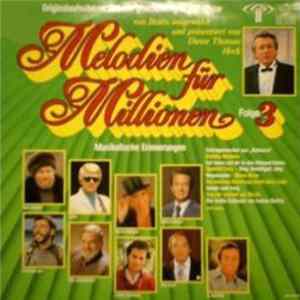 Various - Von Ihnen Ausgewählt Und Präsentiert Von Dieter Thomas Heck - Melodien Für Millionen Folge 3 FLAC album