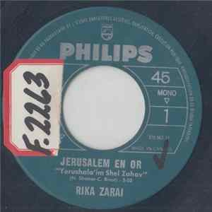 Rika Zarai - Jerusalem En Or FLAC album