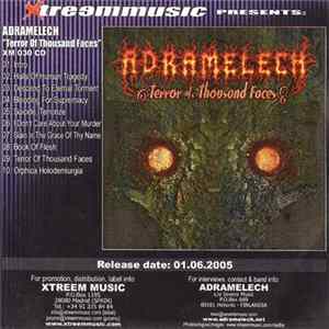 Adramelech - Terror Of Thousand Faces FLAC album