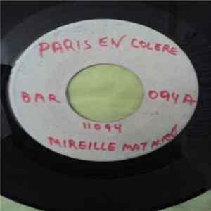 Mireille Mathieu - Paris En Colère FLAC album