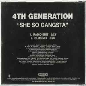 4th Generation - She So Gangsta FLAC album