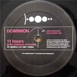 Dominion - 11 Hours (John Johnson Remixes) FLAC album