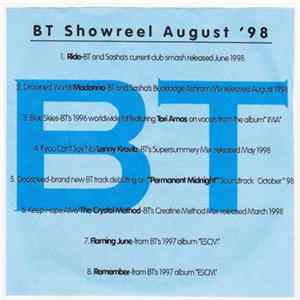 BT - BT Showreel August '98 FLAC album