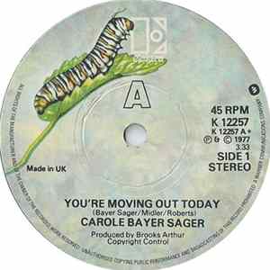 Carole Bayer Sager - You're Moving Out Today FLAC album