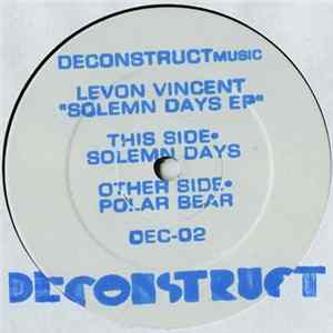 Levon Vincent - Solemn Days EP FLAC album