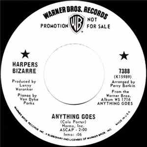 Harpers Bizarre - Anything Goes FLAC album