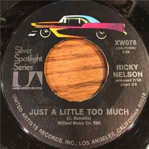Ricky Nelson - Just A Little Too Much / Waitin' In School FLAC album