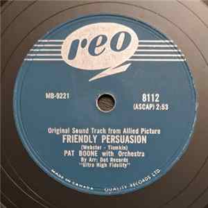 Pat Boone - Friendly Persuasion (Thee I Love) / Chains Of Love FLAC album