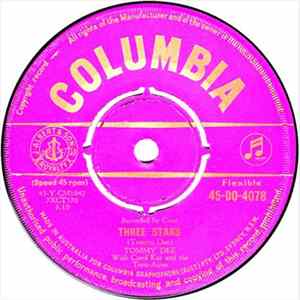 Tommy Dee With Carol Kay And The Teen-Aires - Three Stars FLAC album