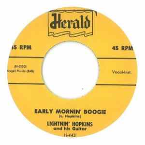Lightnin' Hopkins - Early Mornin' Boogie / Hopkins' Sky Hop FLAC album