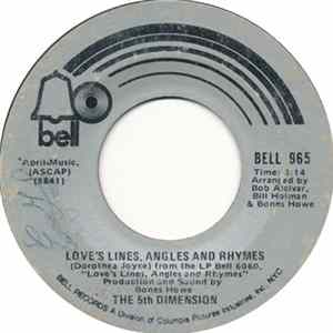 The 5th Dimension - Love's Lines, Angles And Rhymes FLAC album