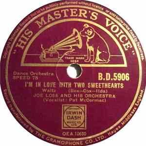 Joe Loss And His Orchestra - I'm In Love With Two Sweethearts / No Need For Words FLAC album