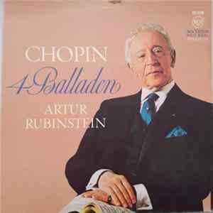 Artur Rubinstein, Chopin - Chopin 4 Balladen FLAC album
