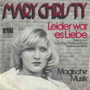 Mary Christy - Leider War Es Liebe FLAC album
