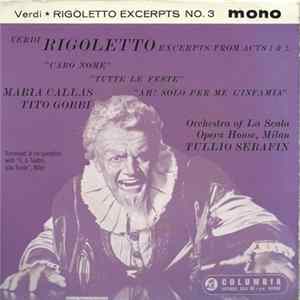 Verdi - Rigoletto (Excerpts No. 3.) FLAC album