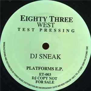 DJ Sneak - Platforms E.P. FLAC album