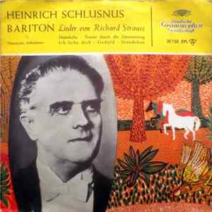 Heinrich Schlusnus - Lieder Von Richard Strauss FLAC album