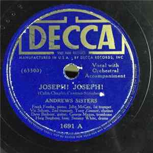 The Andrews Sisters - Joseph! Joseph! / It's Easier Said Than Done FLAC album