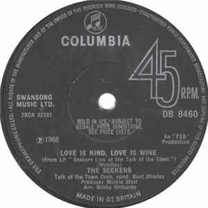 The Seekers - Love Is Kind, Love Is Wine FLAC album