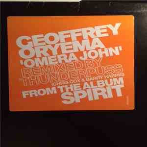 Geoffrey Oryema - Omera John FLAC album