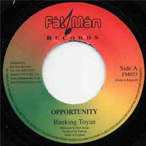 Ranking Toyan - Opportunity FLAC album