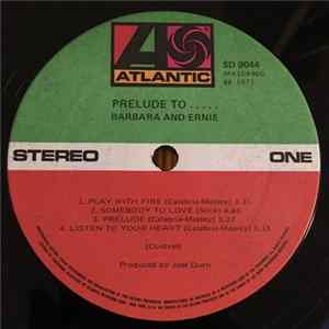 Barbara & Ernie - Prelude To... FLAC album