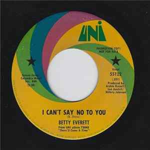 Betty Everett - I Can't Say No To You FLAC album