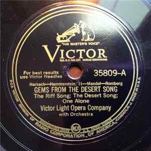Victor Light Opera Company - Gems From The Desert Song / Gems From Countess Maritza FLAC album