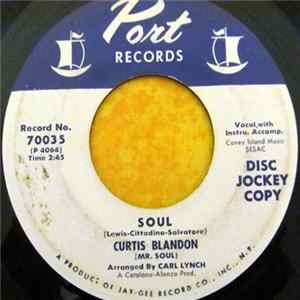 Curtis Blandon - Soul FLAC album