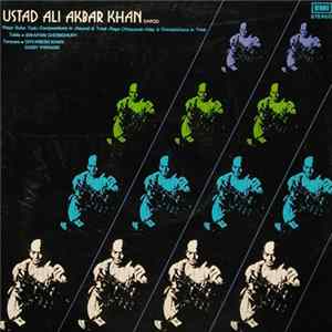 Ali Akbar Khan - Raga Suha-Todi & Raga Chhayanat FLAC album