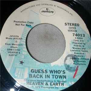 Heaven And Earth - Guess Who's Back In Town / No Limit FLAC album