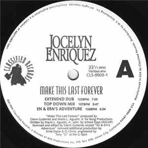 Jocelyn Enriquez - Make This Last Forever FLAC album
