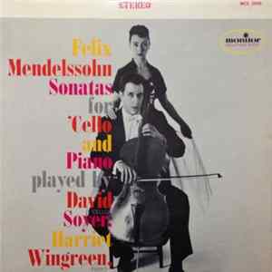 David Soyer, Harriet Wingreen - Sonatas For Cello And Piano FLAC album