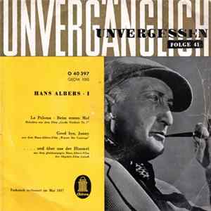 Hans Albers - Hans Albers FLAC album