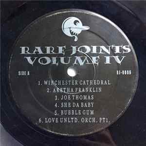 Various - Rare Joints Volume 4 FLAC album
