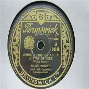 Billie Holiday - Gimme A Pigfoot And A Bottle Of Beer / Now Or Never FLAC album