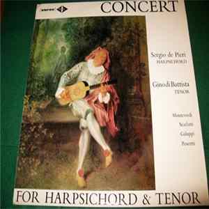 Sergio De Pieri / Ginodi Battista - Concert For Harpsichord & Tenor FLAC album