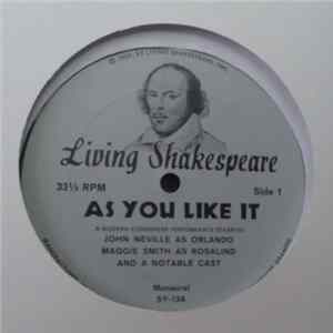 Shakespeare - Living Shakespeare: As You Like It FLAC album