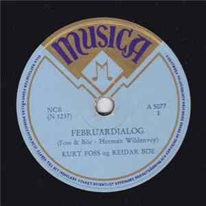 Kurt Foss Og Reidar Böe - Februardialog / Middelhavsfiskere FLAC album